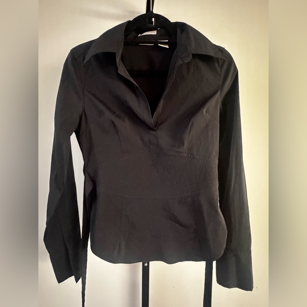 Vintage Y2K Charlotte Russe Office Siren Corset Effect Top